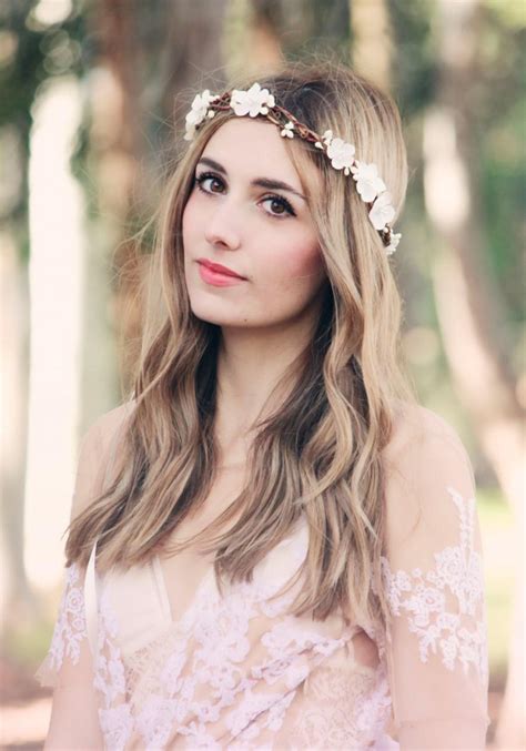Rustic Wedding Hair Accessories Cherry Blossom Crown Bridal Headband