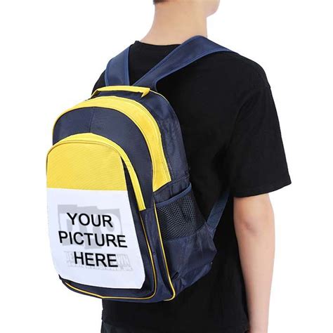 Design Your Own Personalized Picture School Bag Design