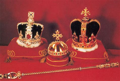 The Crown Jewels Of England And The Royal Orb And Scepter Yes They