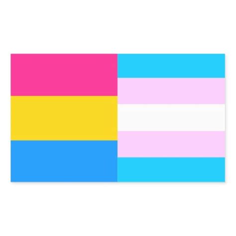 pansexual trans pride flags sticker zazzle trneding top