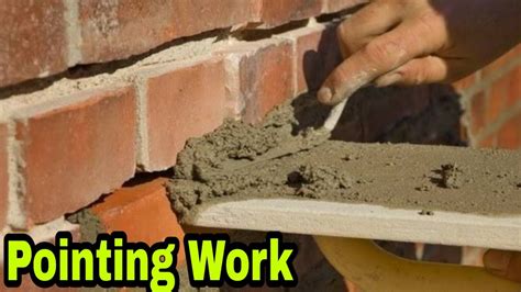 What Is Pointing Work In Construction How To Do Pointing On Brickwall