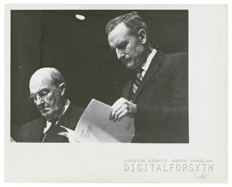 Digital Forsyth Dedication Of The James G Hanes Community Center 1958