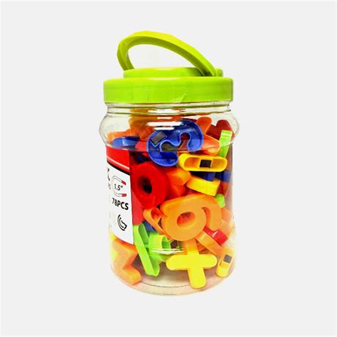First Classroom Magnetic Letters And Numbers W Jar Tanga