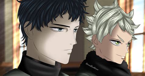 Zenon And Allen Black Clover By Vermillionkaren On Deviantart