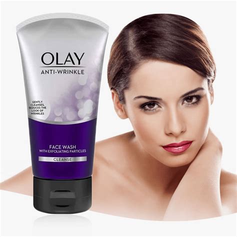 Olay Anti Wrinkle Face Wash Cleanse With Exfoliating Particles