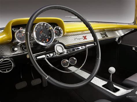 1957 Chevrolet Bel Air Project X Chevrolet Interior 1957 Project X