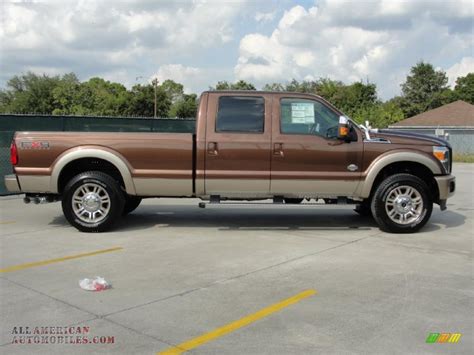 2011 Ford F250 Super Duty King Ranch Crew Cab 4x4 In Golden Bronze
