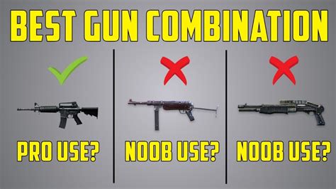 Weapons & guns guide is a free app created by fans of the game to help other players. Best Gun Combination Guide 2019 | Garena Free Fire - YouTube