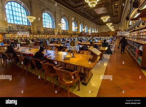 New York Public Library Stock Photo Alamy