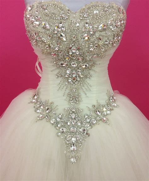 Crystal Wedding Dress Princes Wedding Dresscorset Ball Gowns Wedding