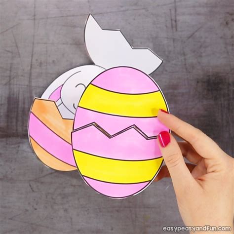 Surprise Easter Eggs Craft Easy Peasy And Fun