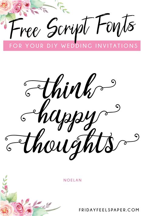 Download and use 100,000+ wedding background stock photos for free. 20 Free Script Fonts For Your DIY Wedding Invitations ...