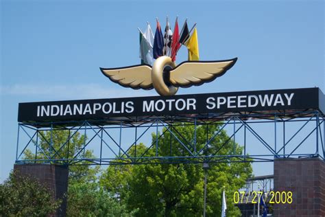 Speedway In Main Entrance To Indianapolis Motor Speedway Photo