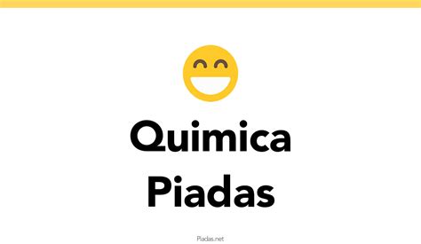 37 Piadas De Quimica Piadas