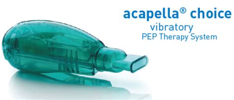 Acapella Choice Vibrations Pep Therapiesystem Atemtraining Atemtrainer