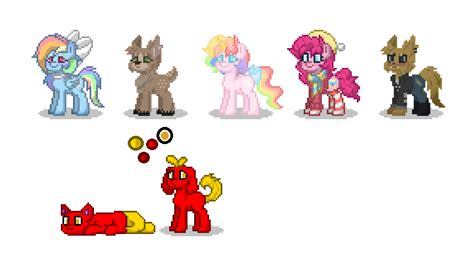 Your own cat and spider! A few Pony Town sprite edits/ideas : PonyTown