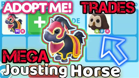 Amazing Offers For My Mega Jousting Horse In Adopt Me Youtube