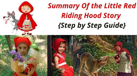 summary of the little red riding hood story {step by step guide}