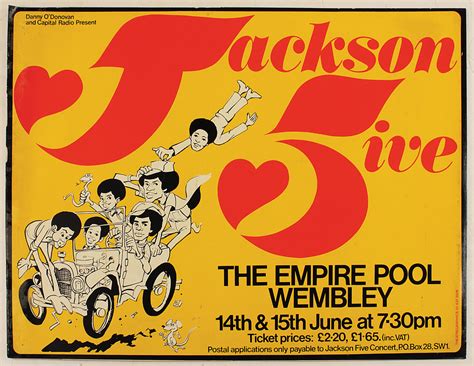 Pink floyd 17th november 1974 empire pool wembley london pabloflaming pabloflaming2. Lot Detail - Jackson 5 Original Oversized Wembley Arena ...