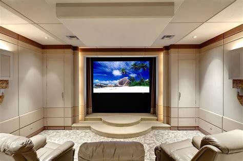 When planning a home theater, from the design to the technology, hgtv.com has you covered with create an unforgettable movie viewing experience with these design ideas for a home theater room. Modern Home Theater with Built in storage & Carpet in ...