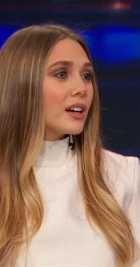 The Daily Show Elizabeth Olsen Tv Episode 2013 Imdb