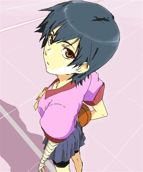 Kanbaru Suruga Monogatari And 1 More Drawn By Tamurasatomi Danbooru