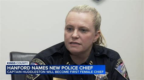 Meet Hanfords First Female Police Chief Stephanie Huddleston