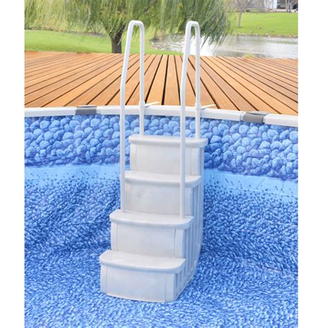 Main Access Istep Above Ground Swimming Pool Deck Entry Steps Ladder