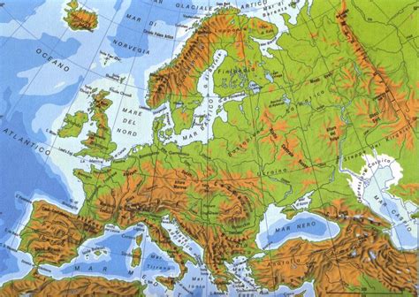 Cartina Politica Europa Per Bambini Cartina