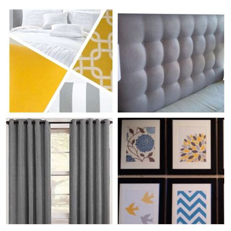 Grey Yellow And Teal Bedroom Colour Scheme Bedroom Color Schemes