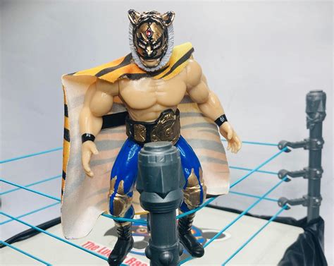 Tiger Mask Legendary Japanese Wrestler Inch Action Figure Etsy