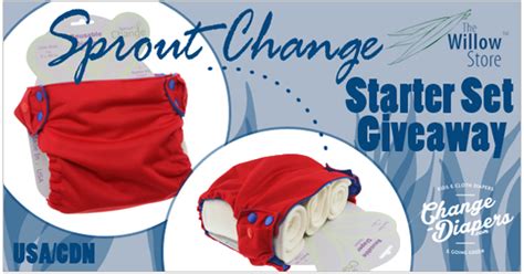 Sprout Change Cloth Diaper Giveaway 224 Us And Canada