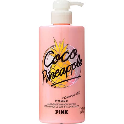 Victorias Secret Pink Coco Pineapple Body Lotion 14 Oz Body Lotions