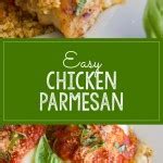 I could teach you to make your own sauce, but this is 'easy chicken parmesan and that wouldn't be easy. Easy Chicken Parmesan With Toasted Panko - Lovely Little ...