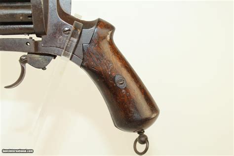 20 Shot French Lefaucheux 8mm Pinfire Revolver