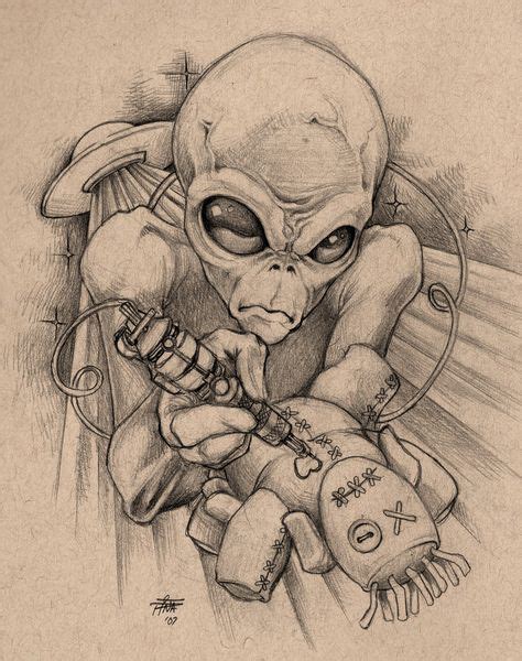 Artstation Tattoo Enrique Pina Bocetos Tatuajes De Aliens Aliens