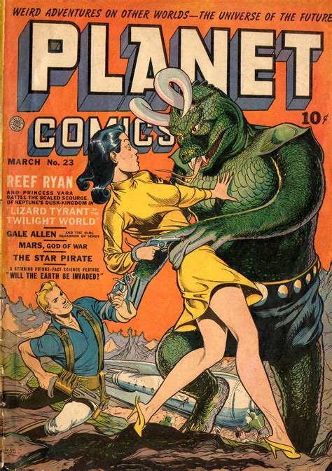 Planet Comics Comics Pulp Fiction Comics