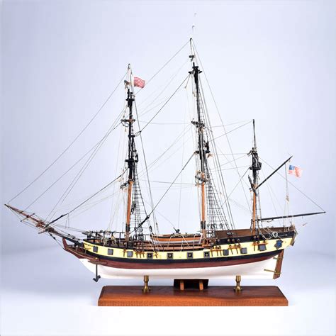 Model Shipways Rattlesnake Us Privateer 164 Scale Master Builders