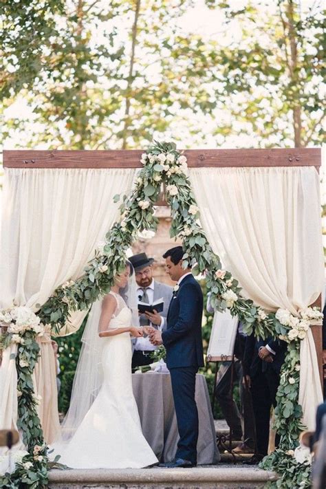 ️ 20 Creative Greenery Wedding Arches With Garland Hmp Wedding