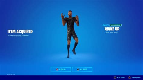 How To Get Wake Up Emote For Free Fortnite Youtube