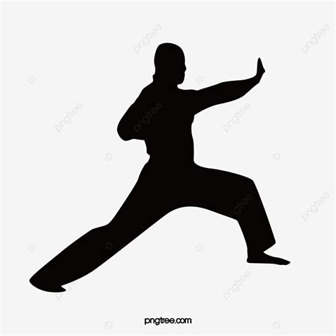 Not only does it have spiked, blonde. Taekwondo Silhouette Figures, Silhouette Vector, Chinese ...