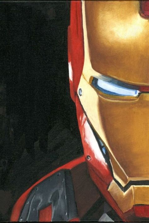 Pin By Fabian Rivera On Other Art Of Mine Iron Man Painting Iron