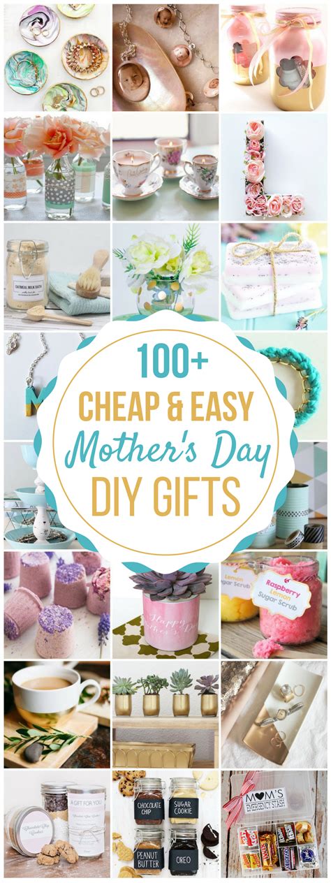 Good gifts for mom on mothers day. 100 Cheap & Easy DIY Mother's Day Gifts - Prudent Penny ...