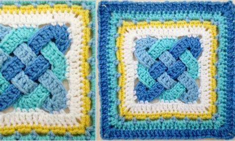 Whether you download a free counted cross stitch pattern or create your own, these projects are a great way to use up any leftover embroidery floss. Celtic Knot Squares Free Crochet Pattern | Your Crochet