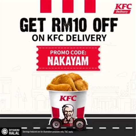 Remember to check out and close this deal! KFC Delivery RM10 OFF Promo Code Promotion