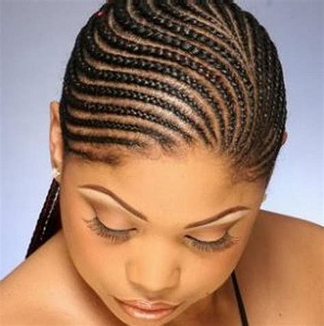 These short box braided hairstyles can be highlighted with golden or blonde color or you can use the beautiful beads with it to get the ultimate effect of this hairstyle. Corn Rolls - Sister Sister African Hair Braiding and ...