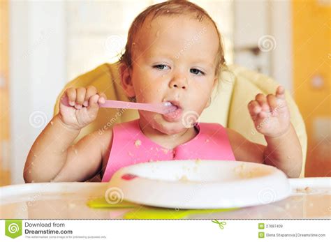 Dirty Baby Stock Image Image Of Human Beautiful Hungry 27687409