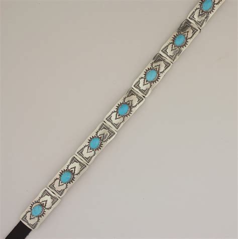 Emorysilver Sleeping Beauty Turquoise Large Rec Sterling Silver Hat