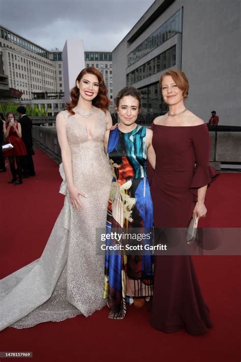 Manon Gage Charlotte Mcburney And Jane Perry Attend The 2023 Bafta
