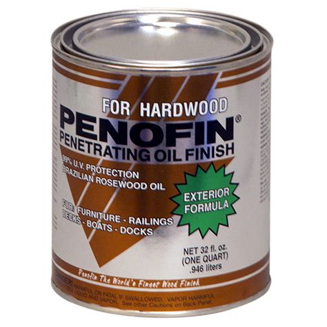 1 Qt Penofin F5xhwqt Natural Exotic Hardwood Penetrating Wood Finish
